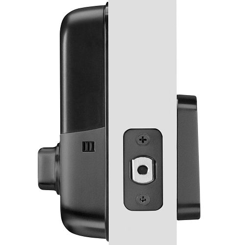 Yale YRD136-ZW2-BSP Pro SL Key-Free Keypad Deadbolt with Z-Wave Plus, Black Suede
