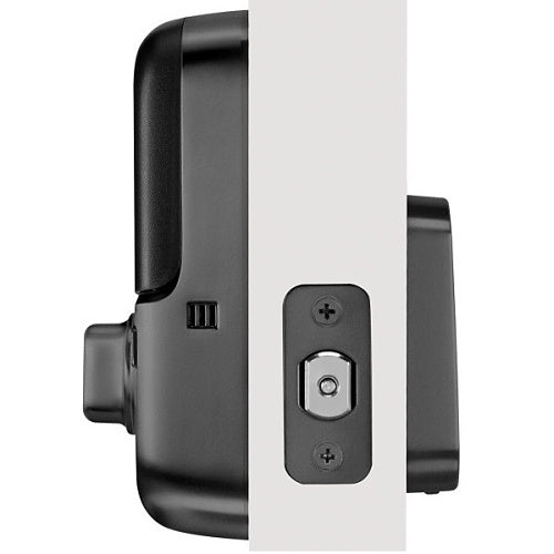 Yale YRD156-ZW2-BSP Pro SL Key Free Touchscreen Deadbolt with Z-Wave Plus, Black Suede