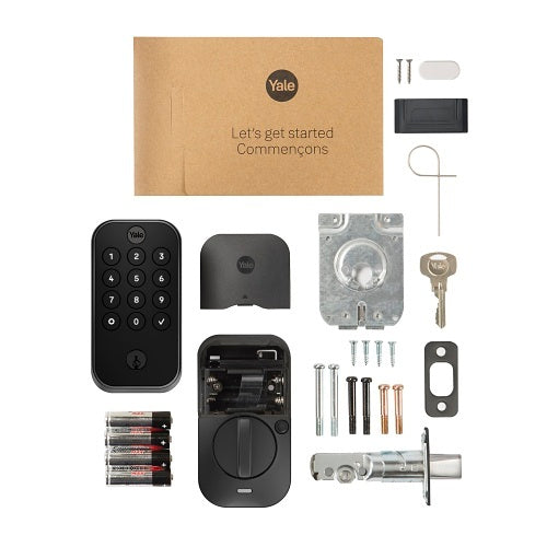 Yale YRD614-WF1-BSP Pro 2 Keypad with WiFi, Black Suede