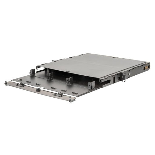Hubbell FCR1U3SPX Rackmount Enclosure for Fiber Optic Cable, 1U, 3 FSP Panels
