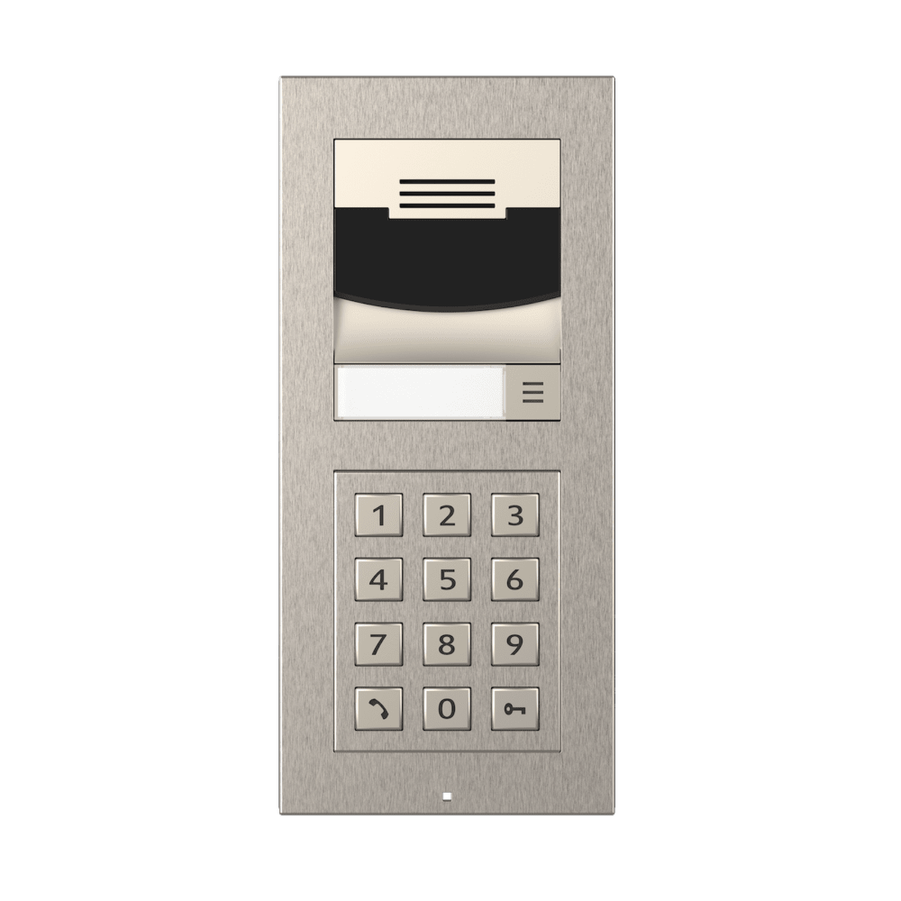 Control4® DS3 2-Module Keypad Door Station – Surface Mount (Brushed Nickel)