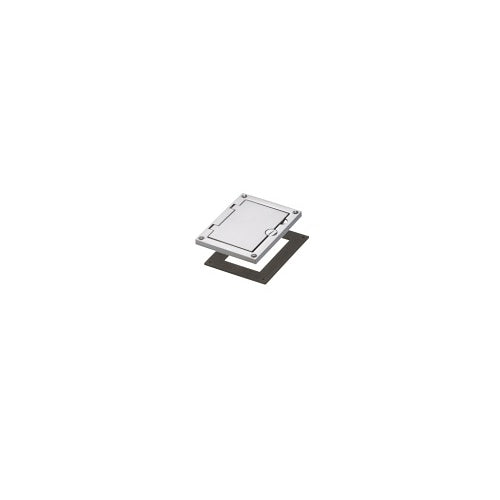 Arlington FLBC8510NL Electrical Back Box, Nickel Single Gang Floor Box with Frame