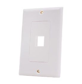 1 Port Decora Plate
