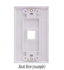 1 Port Decora Plate