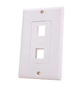 2 Port Decora Wall Plate