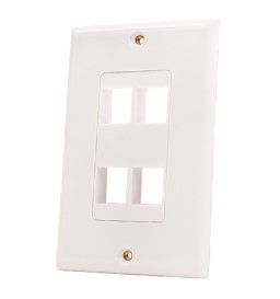 4 Port Decora Plate