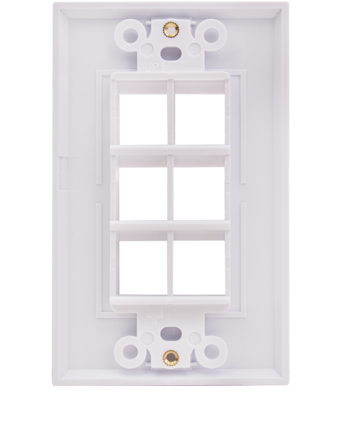 6 Port Decora Plate