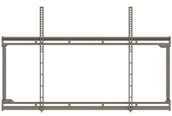 42 in - 63 in FLAT PANEL FLUSH MOUNT - VENDI - SLVR
