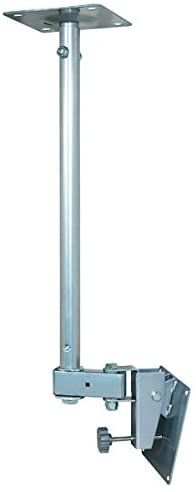 10 in - 23 in FLAT PANEL CEILING MOUNT - SILVER