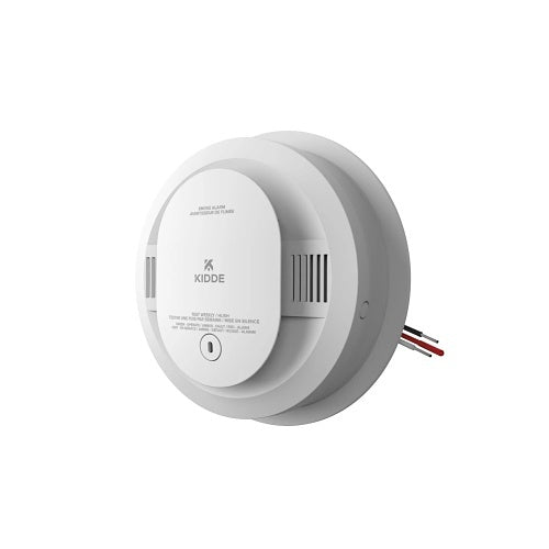 Kidde 20SAR‑CA Hardwired Photoelectric Smoke Alarm with AA Backup, Interconnect Capability, White