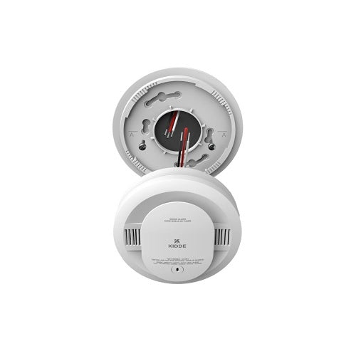 Kidde 20SAR‑CA Hardwired Photoelectric Smoke Alarm with AA Backup, Interconnect Capability, White
