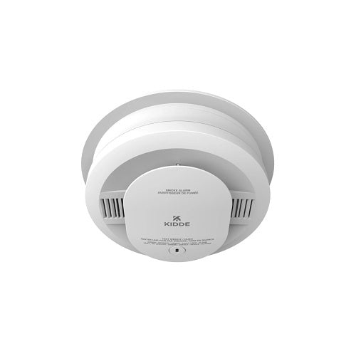 Kidde 20SAR‑CA Hardwired Photoelectric Smoke Alarm with AA Backup, Interconnect Capability, White