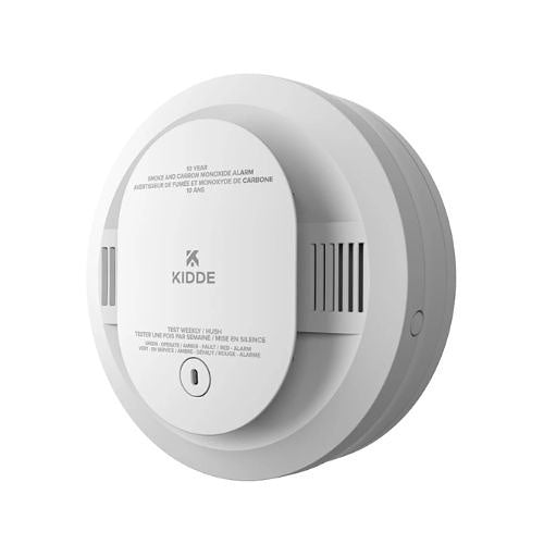 Kidde 21031518 30CUD10 Series Smoke and CO Alarm, 10-Year Battery Powered, Voice Alerts, White