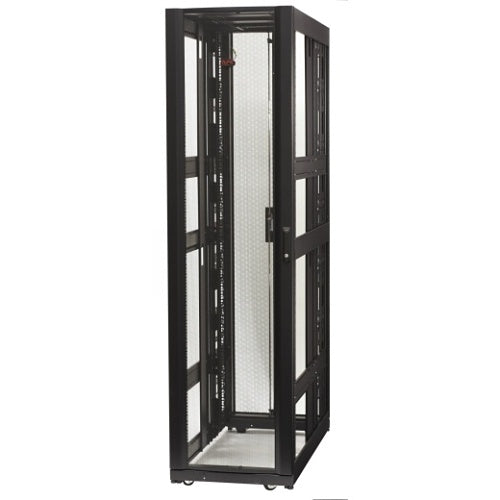 APC AR9307SP-R NetShelter SX Server Rack Enclosure with Ramp, 48U, High Strength, 3500 lbs, Black