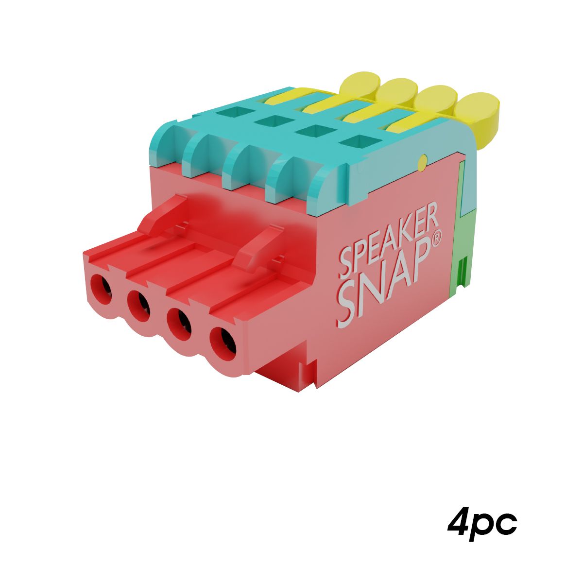 PHX (Phoenix) Interlocking Toolless Connectors 4-Pin / 4 Pc