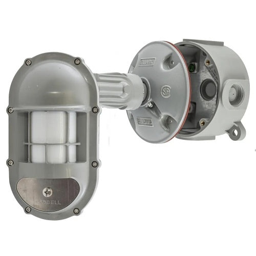 Hubbell AHP1600WRP MAXX Series Wall-Mount PIR Occupancy Sensor with Photocell, IP66, Gray
