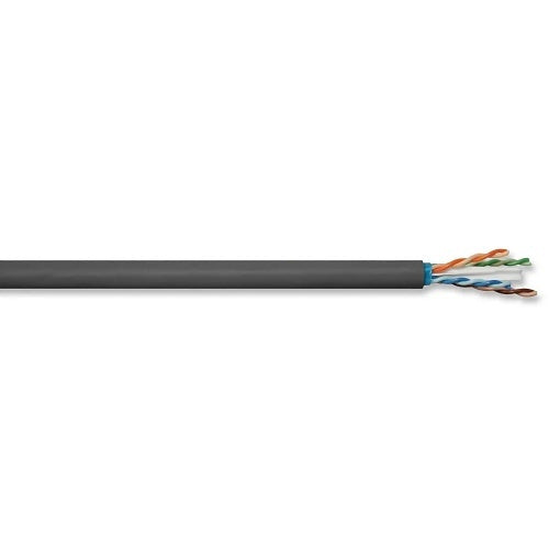 Hubbell C6ASRDSBK NextSpeed CAT6a Data Cable, UTP, CMR Rated, Black