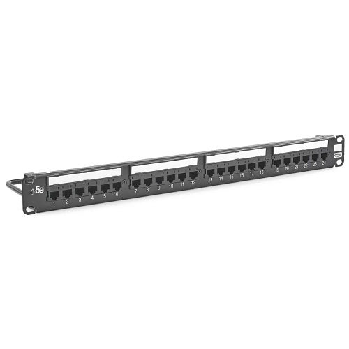 Hubbell HP5E24 24-Port CAT5e Network Patch Panel