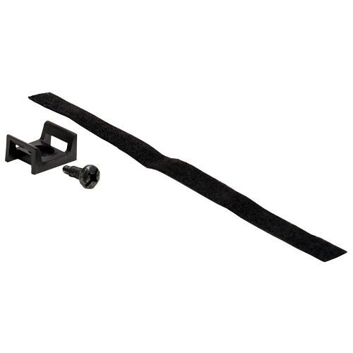 Hubbell HVSCTR Cable Management Velcro Cable Tie, 10-Pack, Black