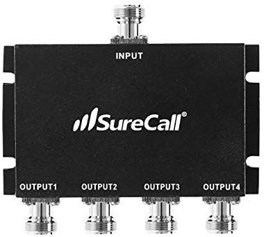 Full Band 4 Way Splitter  (N-Connectors)