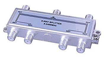 6-Way 2.4GHz Satellite Splitter