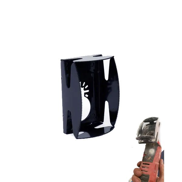 Q-Bit Single Gang Hole Cutter -Line Voltage 2 1/8 x 3 5/16in