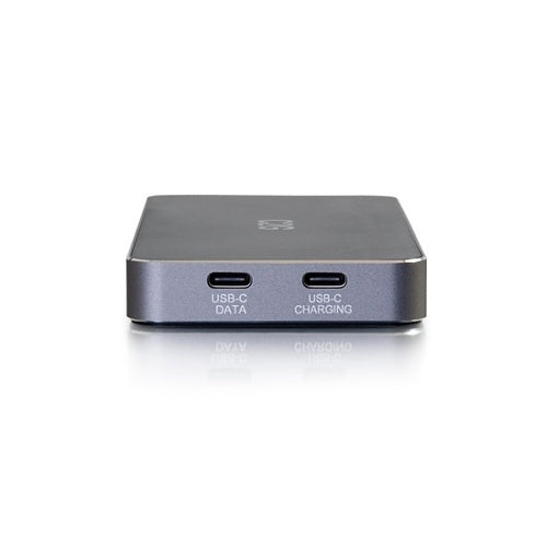 C2G CG54439 USB-C 7-in-1 Dual Display MST Docking Station with HDMI, DisplayPort, VGA and Power Delivery up to 100W, 4K 30 Hz