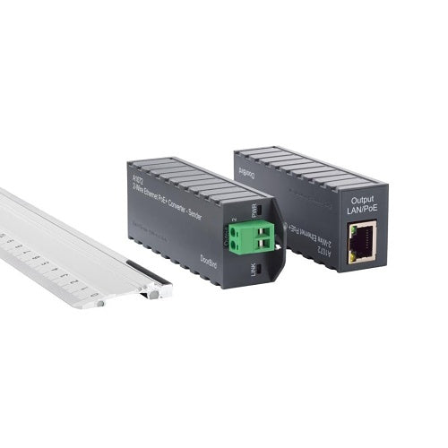 DoorBird A1072-WEPOEC 2-Wire Ethernet PoE+ Converter A1072, 262\' Transmission Range