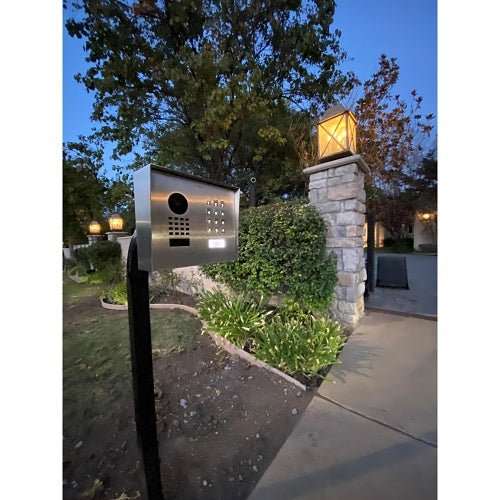 DoorBird 423867574 IP Video Door Station with Modern Surface Mount and Keypad Module