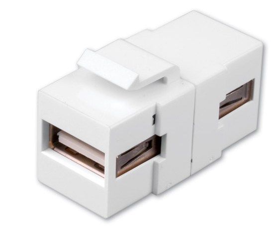 USB Keystone Insert- USB A to USB