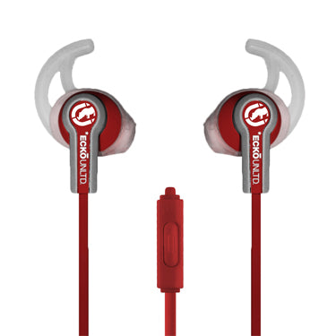 Ecko Fuse Earbuds Sport with Mic & Control Red 3.5mm