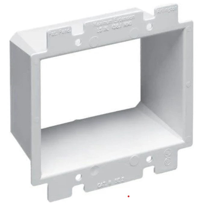 2 GANG EXTENSION BOX