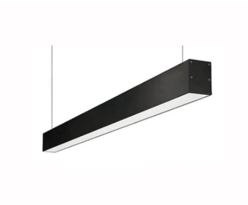 4 LINEAR LIGHT AL 60W 110-347V 3CCT BLK