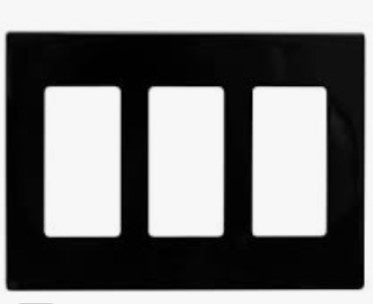 ET-3G DECORA PLATE SCREWLESS-BLK