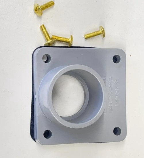PVC 1 1/4 RIGID METER HUB