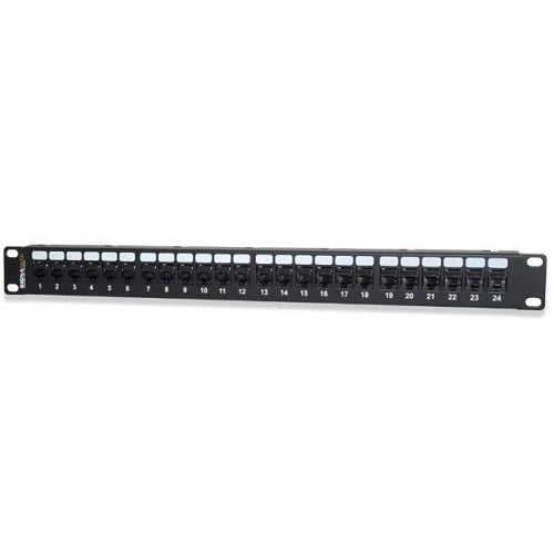 Signamax 48458FTHD-C5E 48-Port CAT5e Feed-Thru Unscreened Patch Panel, 2U
