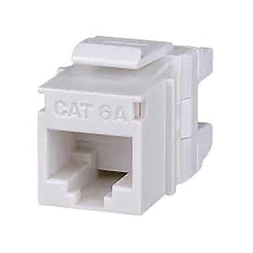 Signamax Category 6a Mt-Series Keystone Jack, T568a/B Wiring, White