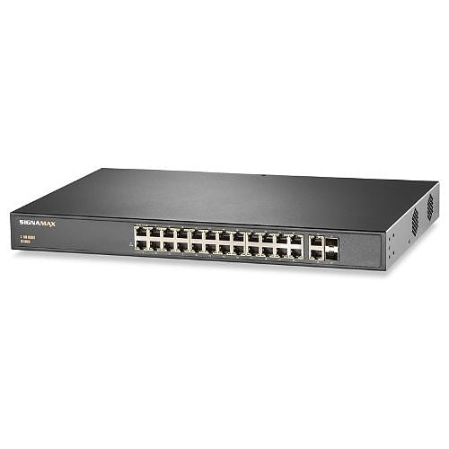 Signamax FO-SC10020 24-Port Fast Ethernet PoE+ Switch