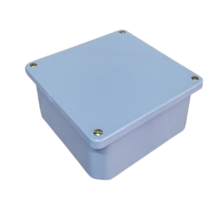 PVC JUNCT BOX W/COV 6*6*4