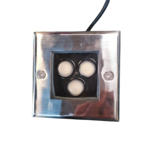 4 UNDERGROUND LIGHT 3W 3CCT-SQUARE