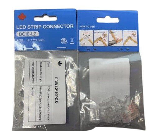 STRIP TO STRIP 8MM L SHAPE BCI8-L2