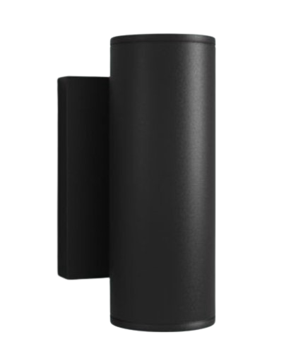 WALL SCONCE BLK UP DOWN 3CCT 120V