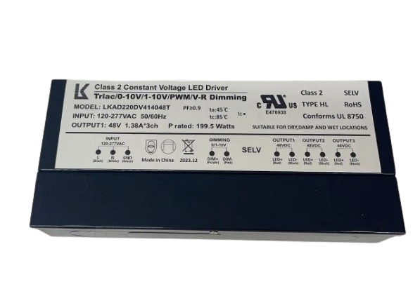 DRIVER 200W 48V CLASS 2