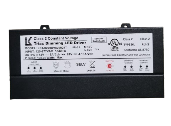 DRIVER 200W 12/24V -DIM