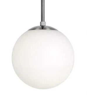 CLASSIC GLOBE PENDANT 14\\" BL08 FINISHES -BLK