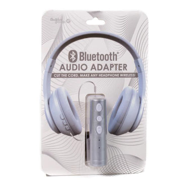 Gabba Goods Bluetooth Audio Adapter 3.5mm to Bluetooth Silver