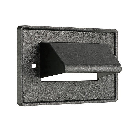 Arlington CEH1BL 1-Gang Horizontal Scoop Wall Plate, White