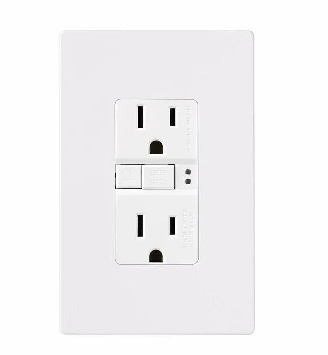 ET GFCI 15A WITH PLATE TRSGF15W