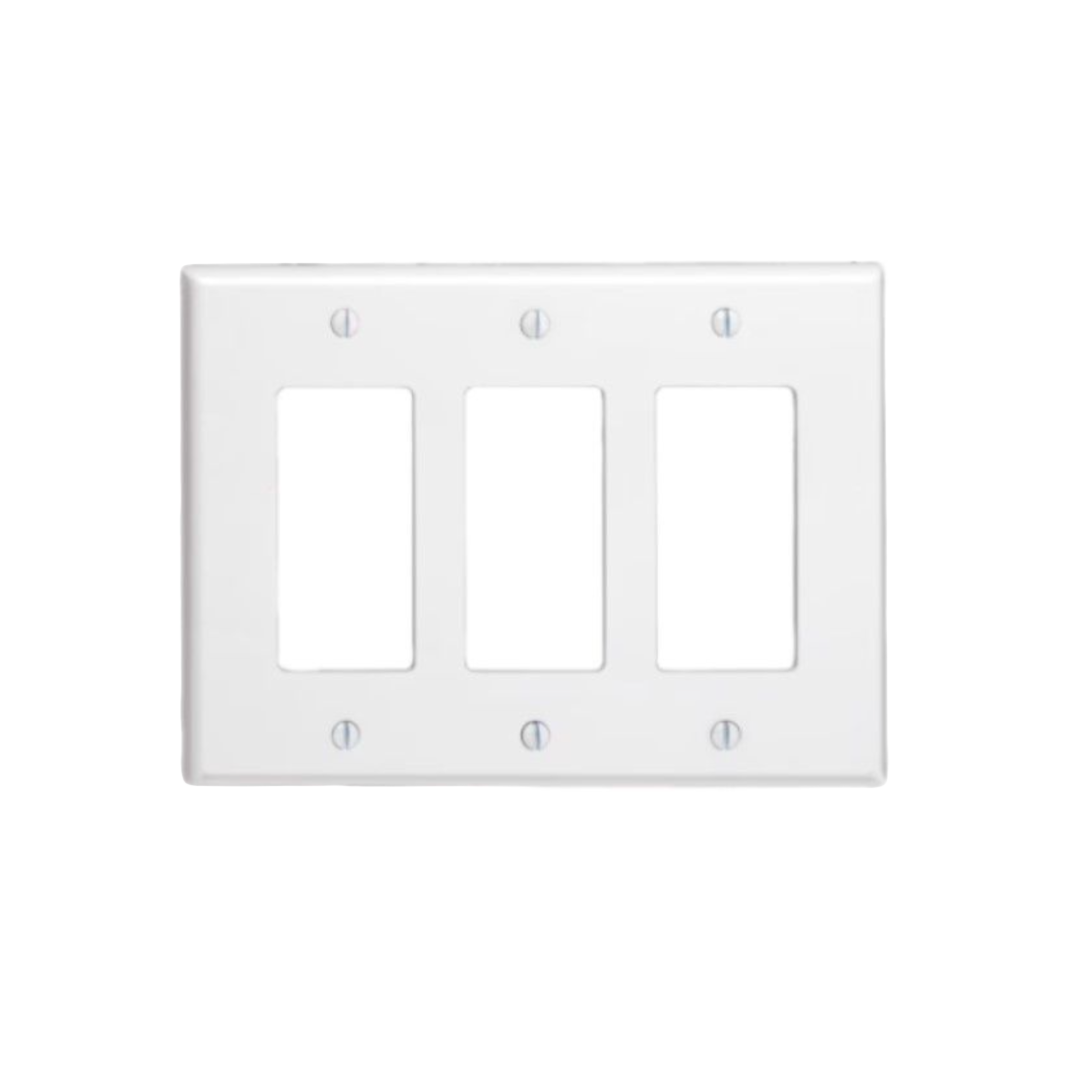 LT-3 GANG DECORA PLATE PJ263-W
