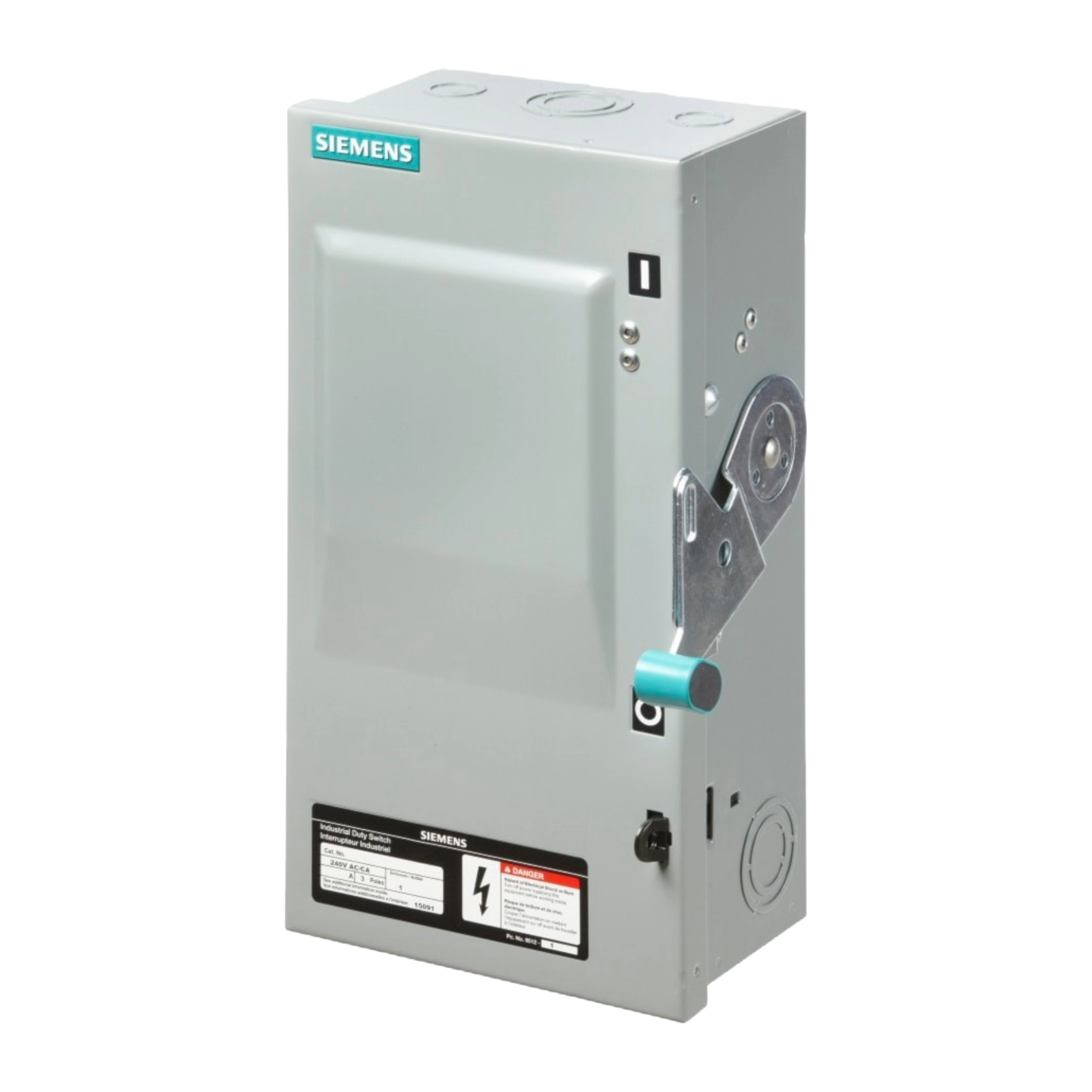 SIEMENS FUSED IND DTY SWITCH 60A 3P 240V [ ID322 ]